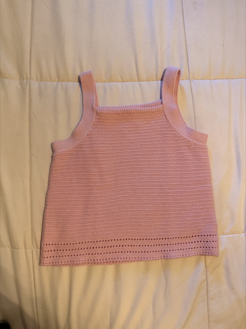 Cat & Jack Pink Tank Knitted Tank Top